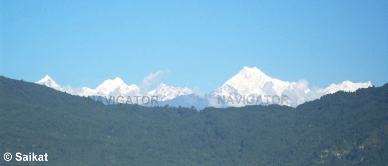 Kanchendzonga from Gangtok