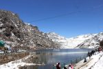 Tsomgo Lake in April