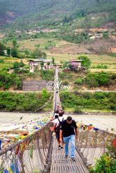 Sunpension Bridge-Punakha (Bhutan)